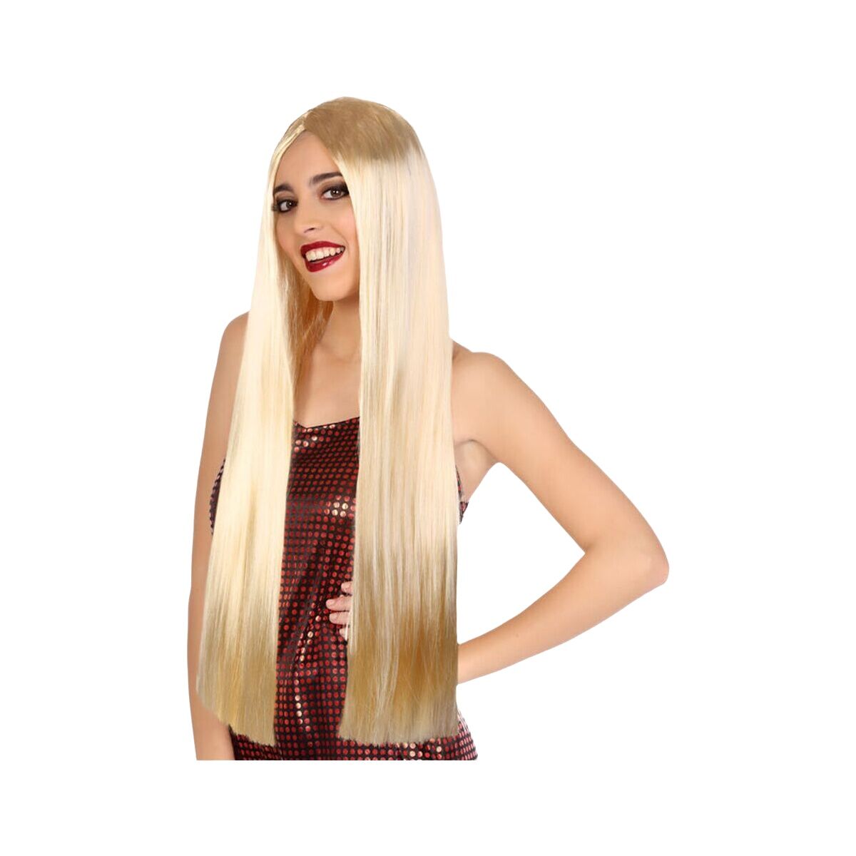 Peruca Louro 80 cm